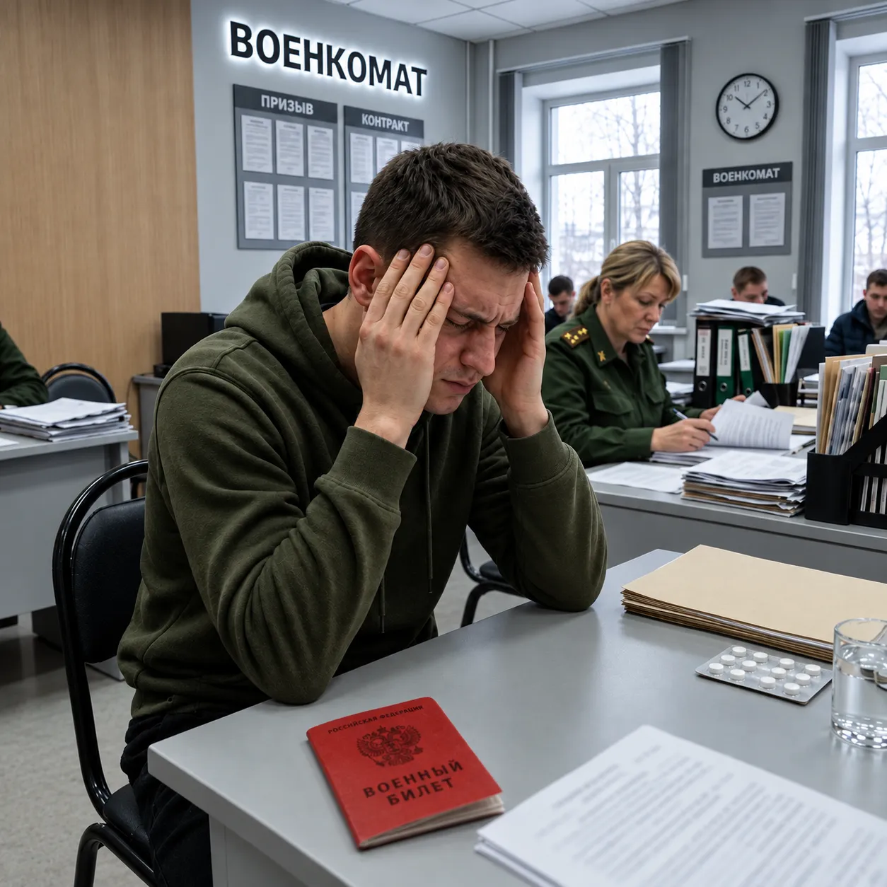 Мигрень: как доказать диагноз в военкомате и получить непризывную категорию